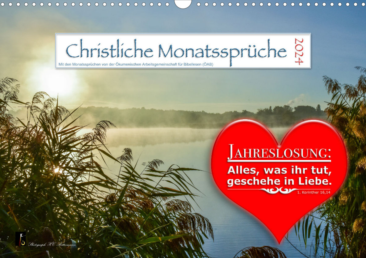 Titelblatt Christliche Monatssprüche 2022 Titelblatt Christliche Monatssprüche 2022